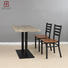 industrial chairs gold for restaurant Uptop Furnishings