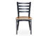 Uptop Furnishings Brand dining café stackable ladder metal chair
