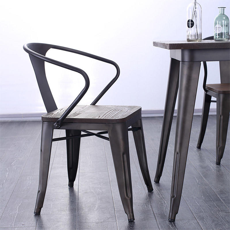stainless steel dining chairs certifications for cafe