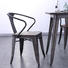 Uptop Furnishings reasonable steel dining chairs indoor for cafe