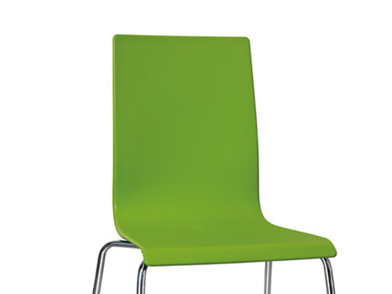 Uptop Furnishings Green environmental plastic dining chairs factory price for hotel