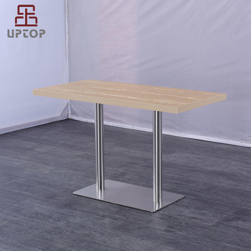 Modern Rectangular Restaurant Dining Table with Laminate top (SP-RT615)
