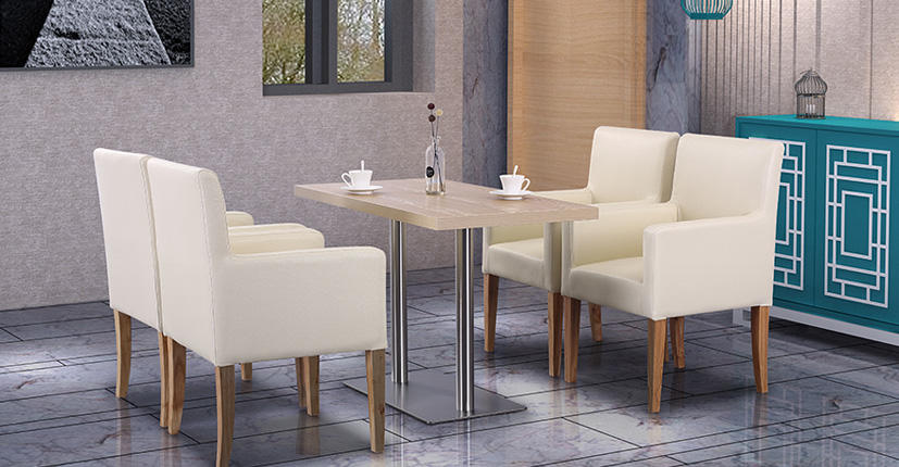 gold round contemporary dining table Uptop Furnishings Brand