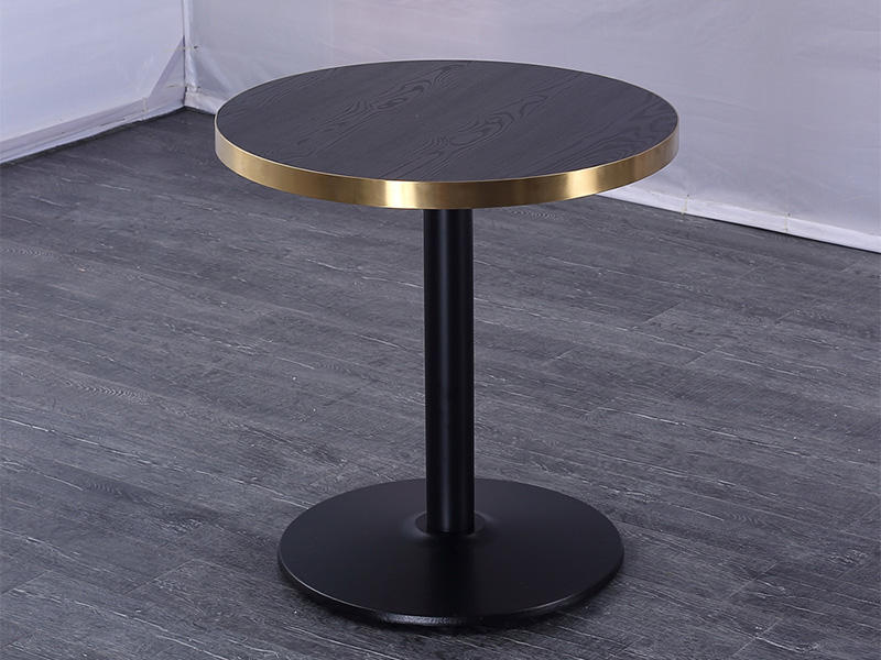 Uptop Furnishings edge large round dining table bulk production for bank