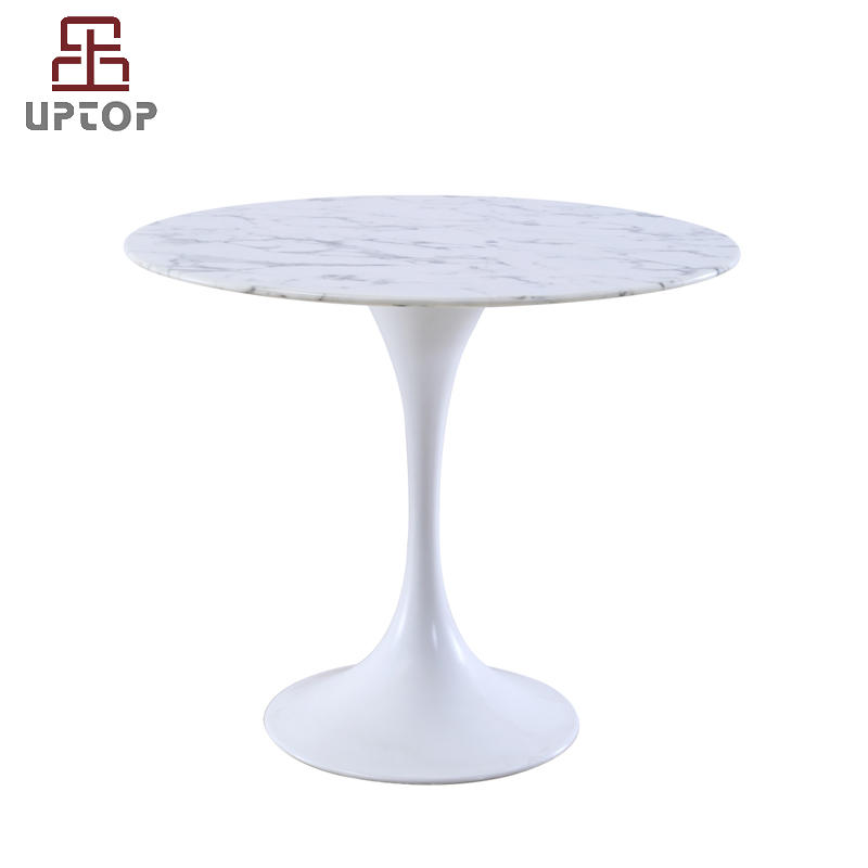 White Marble Tulip Table 31-1/2“ Round (SP-GT354)