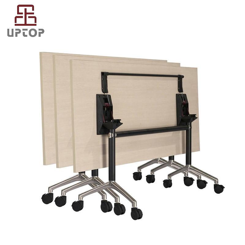 Flip Top Conference Folding Table with Metal Base (SP-FT406)