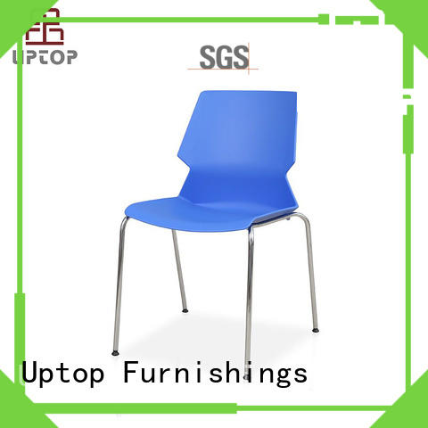 Uptop Furnishings executive stackable plastic chairs at discount for restaurant