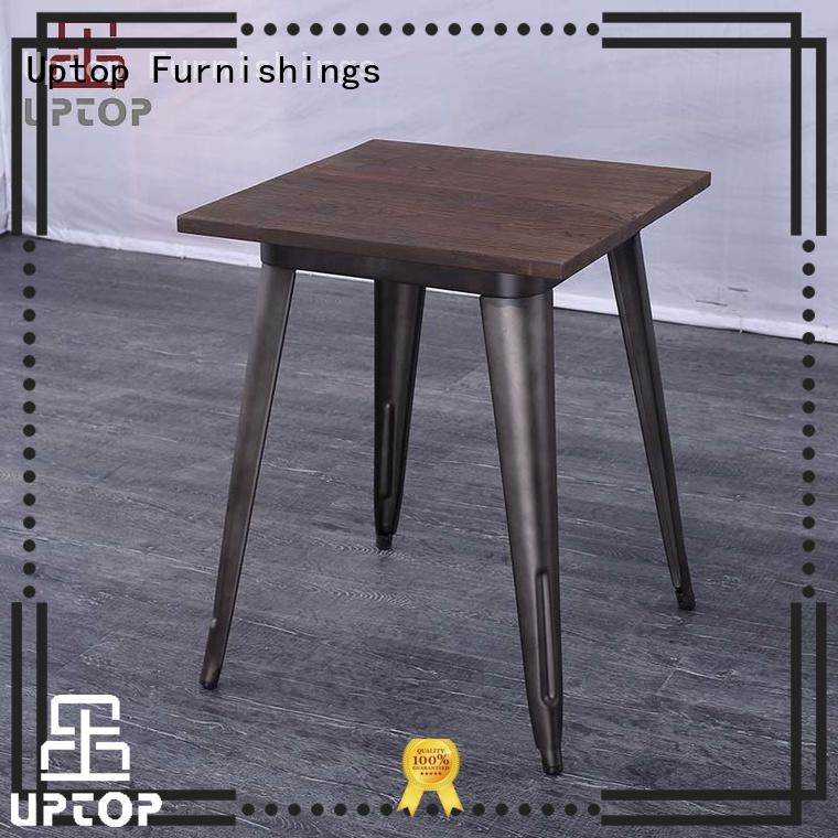 Uptop Furnishings high end large round dining table by Chinese manufaturer for home
