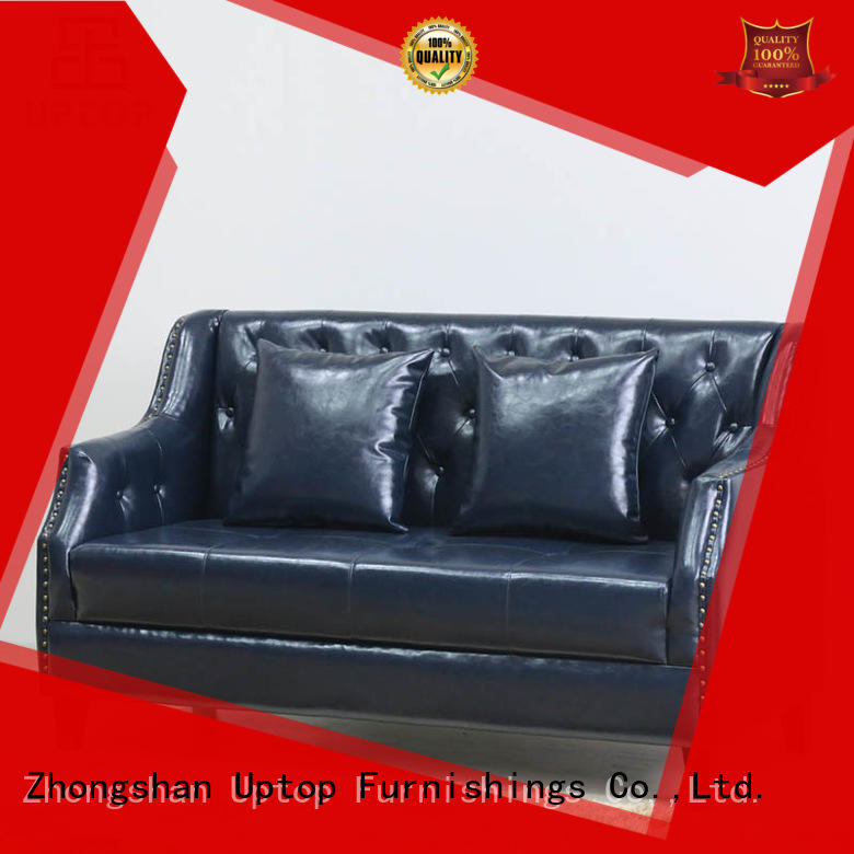 Uptop Furnishings Luxury mid century modern sofa factory price for cafe