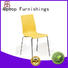 Uptop Furnishings Luxury cafe plastic chairs bulk production for hotel