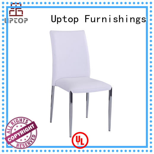 white metal chairs uptop certifications for office space