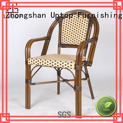 Uptop Furnishings high teach cafe metal chair free quote for hotel